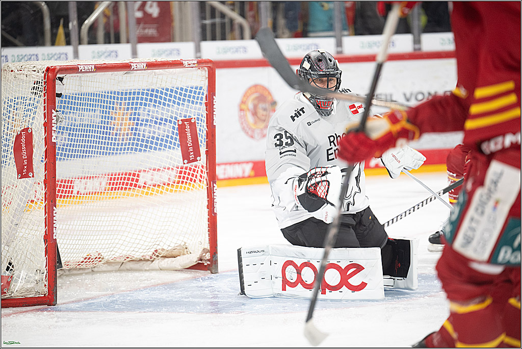 PENNY DEL; Duesseldorfer EG- Koelner Haie; Duesseldorf, 24.01.2025